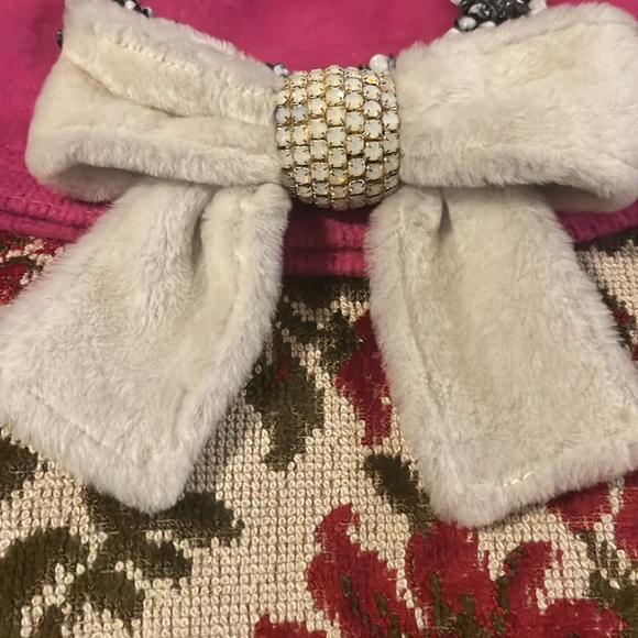 Handmade in  UK by Sarah Williams  limited pieces rock rhinestones and leather - Picture 2 of 5